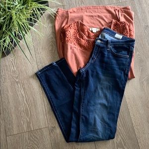 Bridge By Gly Low Rise Skinny Jeans